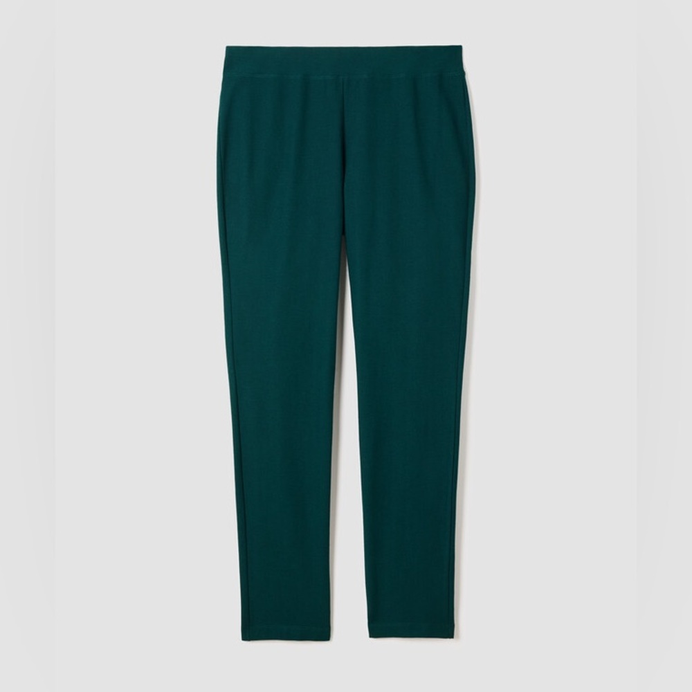 Eileen Fisher Stretch Crepe Slim Pant